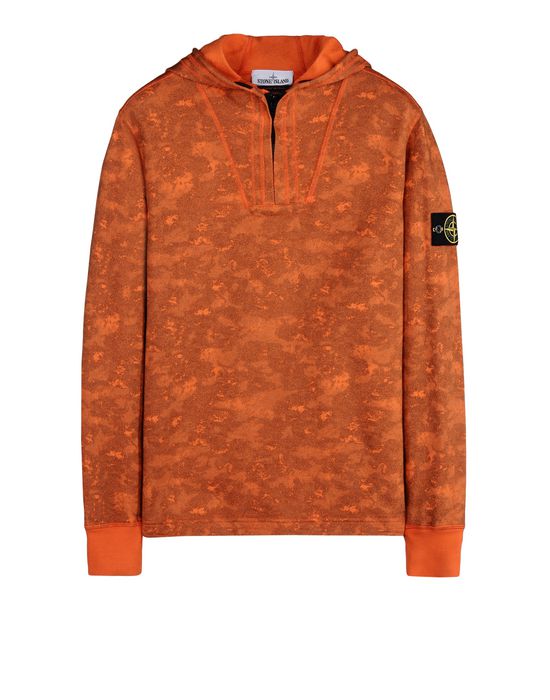 stone island orange camo