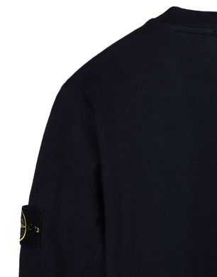 64258 black hot sale sweatshirt stone island