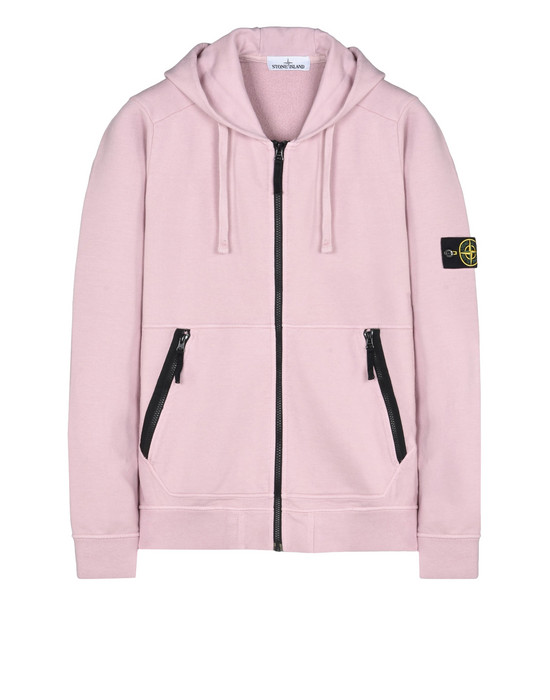 mens pink stone island sweatshirt