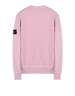 stone island pink crewneck