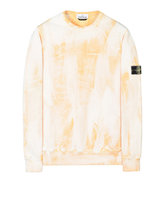 43200103le - FLEECEWEAR STONE ISLAND Sweatshirt 65332 HAND CORROSION STONE ISLAND - 0