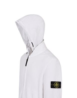 witte hoodie stone island