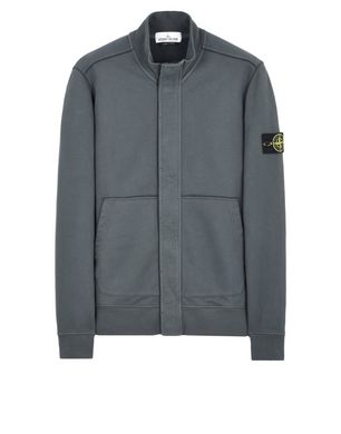 Stone island best sale black zip up