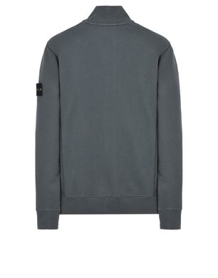 Stone island best sale black zip up