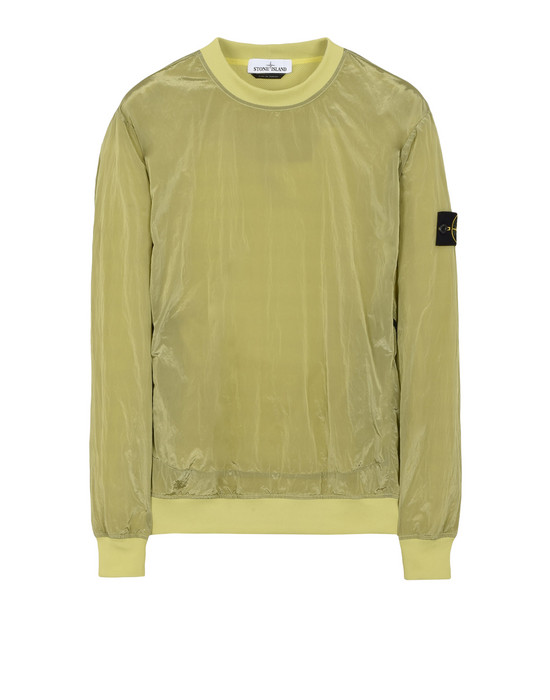 stone island yellow sweatshirt