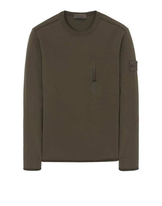 43200254ti - FLEECEWEAR STONE ISLAND Sweatshirt 61740 GHOST PIECE STONE ISLAND - 0