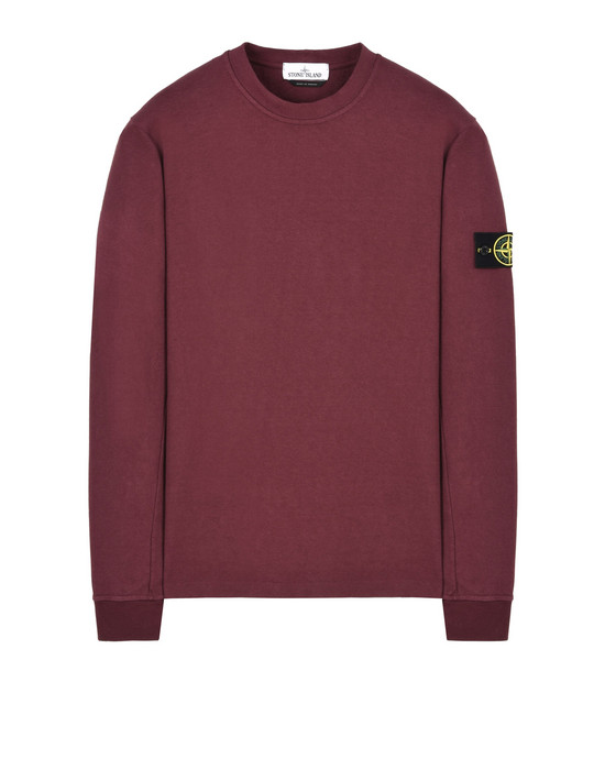 red stone island sweatshirt