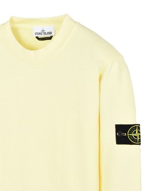 Stone island deals sweatshirt lemon