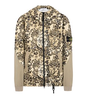 Stone island shop alligator camo hoodie