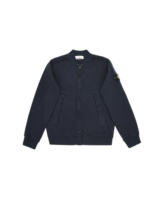 43200617an - FLEECEWEAR STONE ISLAND JUNIOR Zip sweatshirt 60240 STONE ISLAND JUNIOR - 0