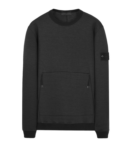 43200649nh - FLEECEWEAR STONE ISLAND Sweatshirt 624F3 GHOST PIECE STONE ISLAND - 0