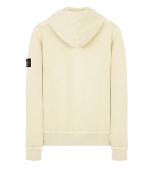 cream stone island hoodie