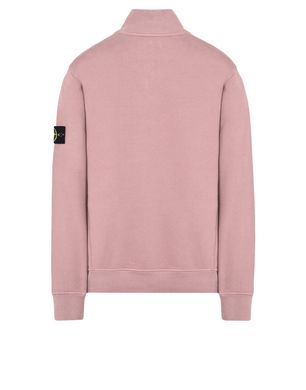 Felpa rosa cheap stone island