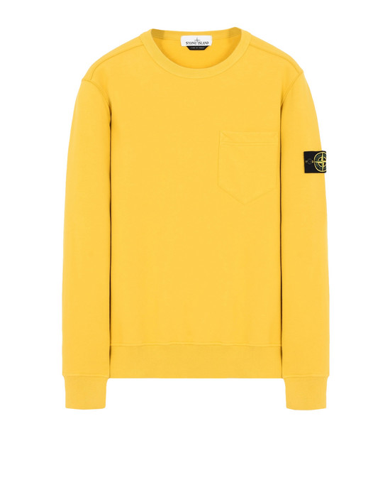 stone island sweatshirt yellow