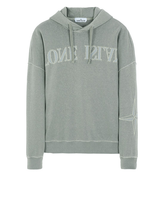 43200766fv - FLEECEWEAR STONE ISLAND Sweatshirt 61161 'OLD' DYE TREATMENT STONE ISLAND - 0