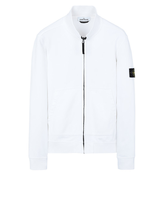 43200768fc - FLEECEWEAR STONE ISLAND Zip sweatshirt 61651 STONE ISLAND - 0