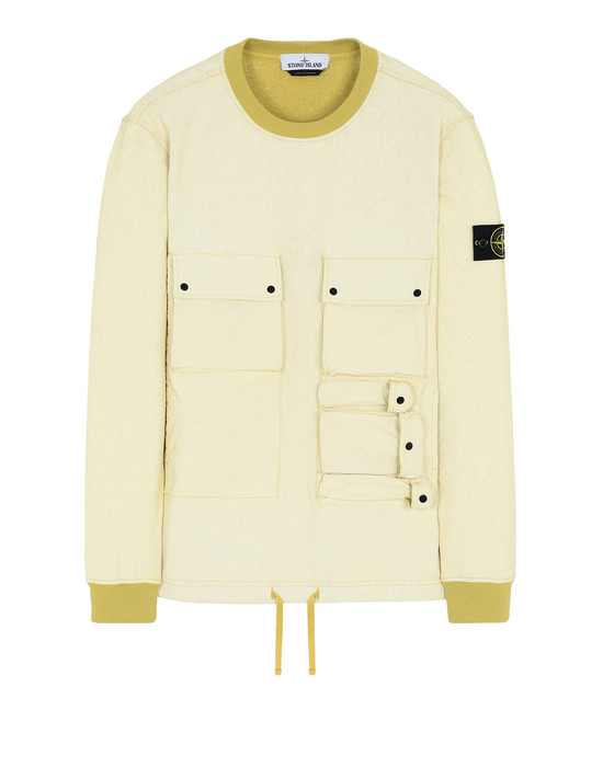 43200773pg - FLEECEWEAR STONE ISLAND Sweatshirt 63565 FELPA PLACCATA STONE ISLAND - 0
