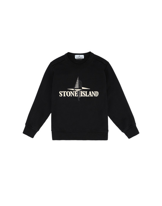 43200817pq - FLEECEWEAR STONE ISLAND JUNIOR Sweatshirt 61240 STONE ISLAND JUNIOR - 0