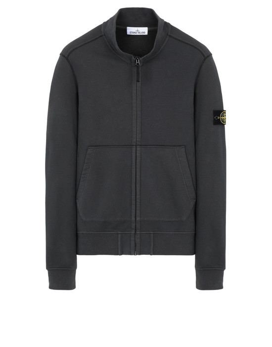 43200884mh - FLEECEWEAR STONE ISLAND Zip sweatshirt 61620 STONE ISLAND - 0