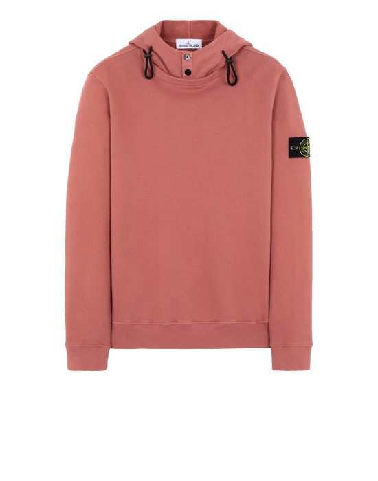 red stone island sweatshirt