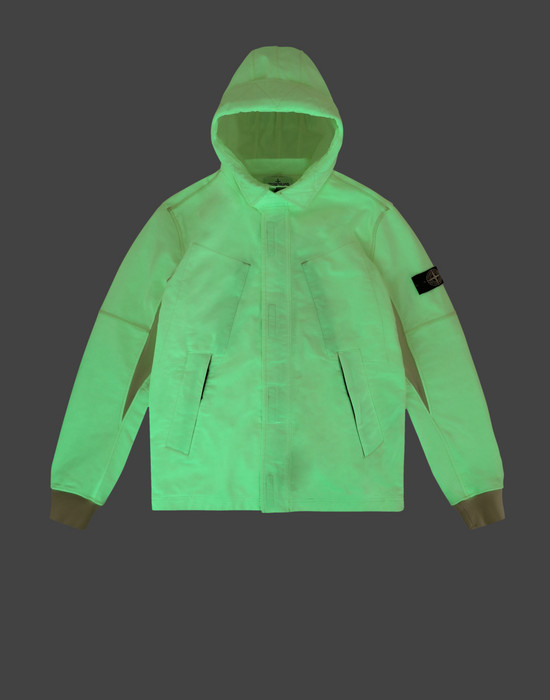 43201021xn - FLEECEWEAR STONE ISLAND JUNIOR Zip sweatshirt 62241 GLOW IN THE DARK
STONE ISLAND JUNIOR - 0