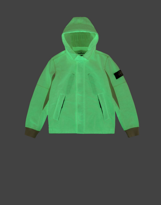 43201022th - FLEECEWEAR STONE ISLAND JUNIOR Zip sweatshirt 62241 GLOW IN THE DARK
STONE ISLAND JUNIOR - 0