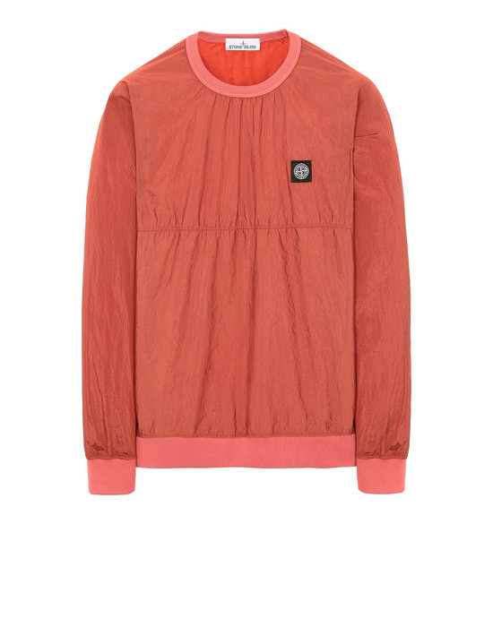 stone island red sweater