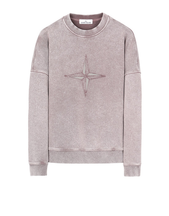 Sweatshirt 66254 FLECK TREATMENT STONE ISLAND - 0