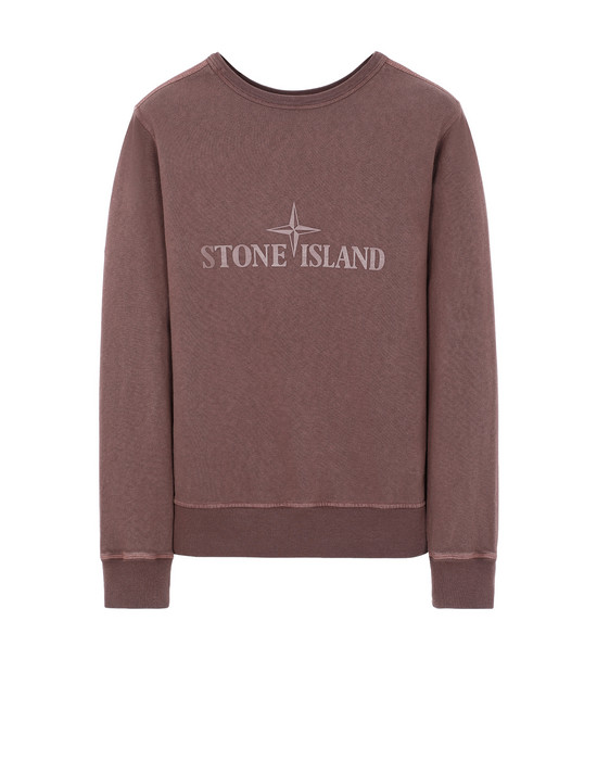 stone island double front sweatshirt