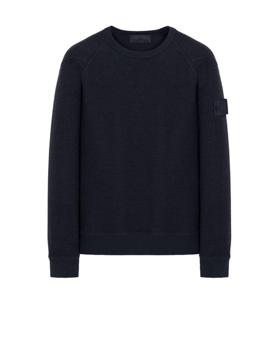 Sweatshirt Man 654F5 GHOST PIECE Front STONE ISLAND