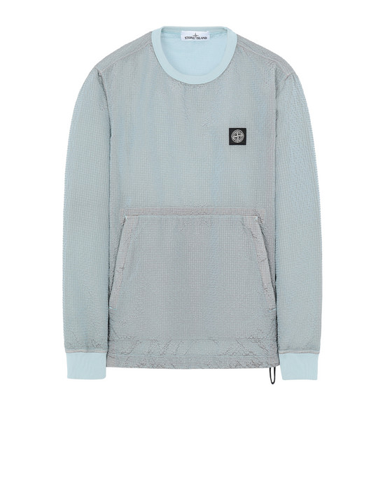 Sweatshirt Man 62434 POLY-COLOUR FRAME-TC Front STONE ISLAND