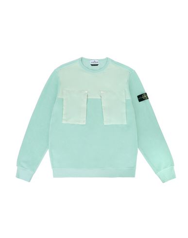 STONE ISLAND TEEN 60544 Sweatshirt Man Light Green EUR 214