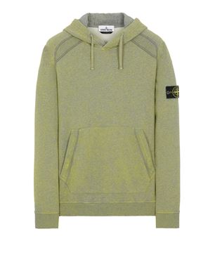 Khaki green discount stone island hoodie