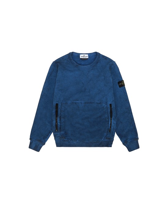 Sweatshirt Man 62241 DUST COLOUR Front STONE ISLAND JUNIOR
