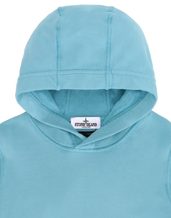 Baby blue stone island hoodie hot sale