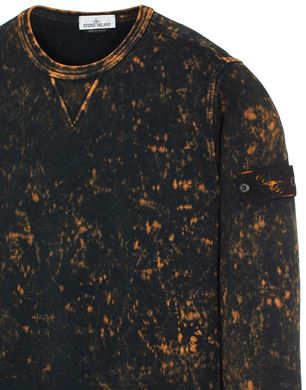 61538 COTTON FLEECE + OFF DYE OVD TREATMENT スウェット Stone ...