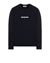 1 of 4 - Sweatshirt Man 63085 BRUSHED COTTON FLEECE_'MICRO GRAPHICS TWO' PRINT Front STONE ISLAND