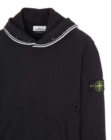 stone island brushed cotton