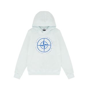 Stone island hoodie outlet with logo on front