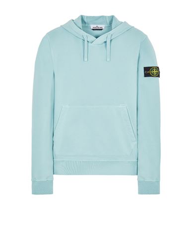 stone island hoodie with logo on front