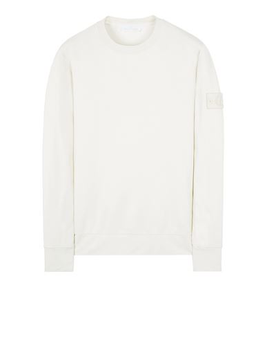 stone island crewneck white