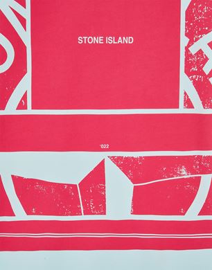 66890 COTTON FLEECE'MOSAIC FIVE' PRINT Sweatshirt Stone Island Men 
