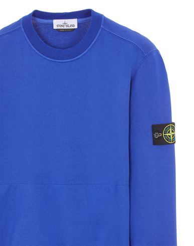 stone island royal blue sweatshirt