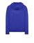 2 of 4 - Sweatshirt Man 634X2 COTTON POLYESTER SEAQUAL® YARN FLEECE - SI MARINA Back STONE ISLAND