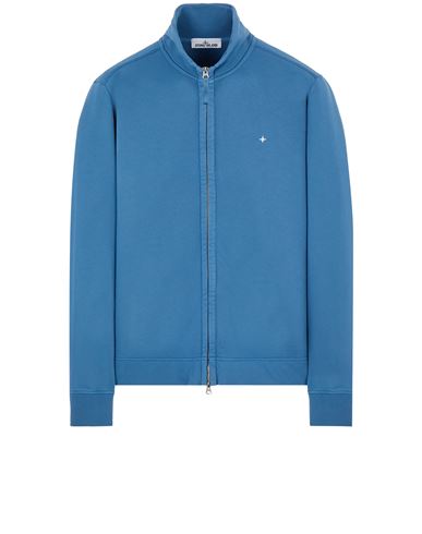 stone island garment dyed zip track jacket