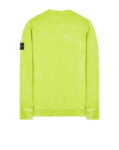 stone island lime green sweatshirt