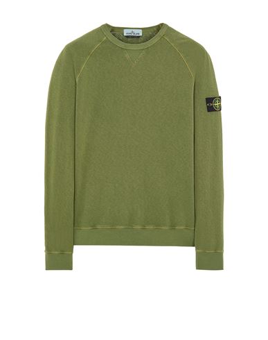 stone island crewneck olive