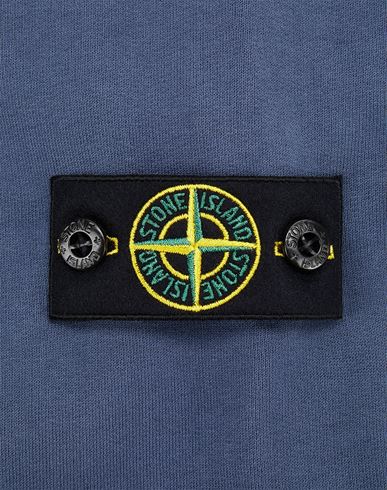 stone island jumper badge on front