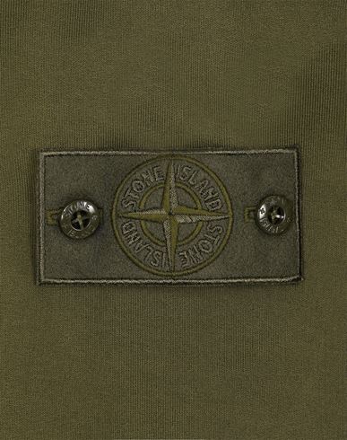 stone island garment dyed ghost sweatshirt