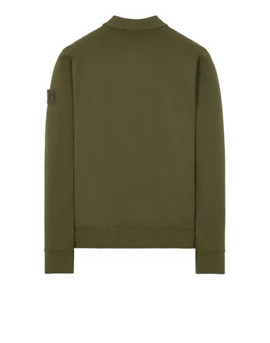 stone island garment dyed ghost sweatshirt